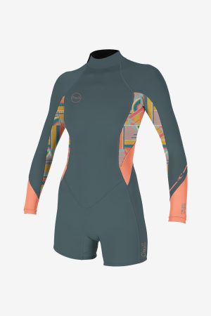 Women's Bahia 2mm Back Zip L/S Spring Wetsuit