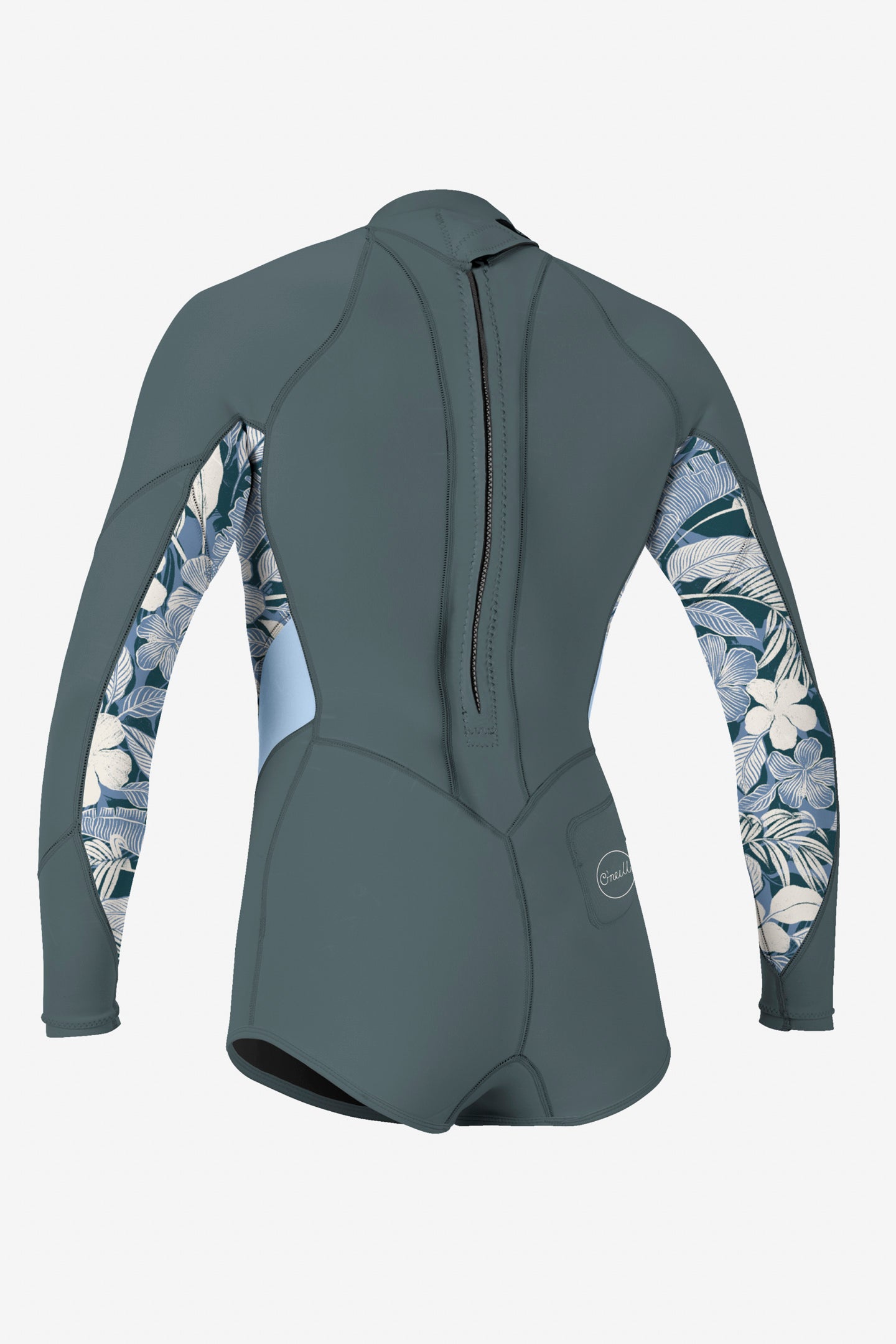 Girl's Bahia 2mm Back Zip L/S Spring Wetsuit - Image 2