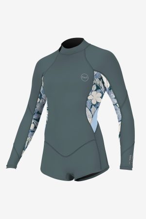 Girl's Bahia 2mm Back Zip L/S Spring Wetsuit