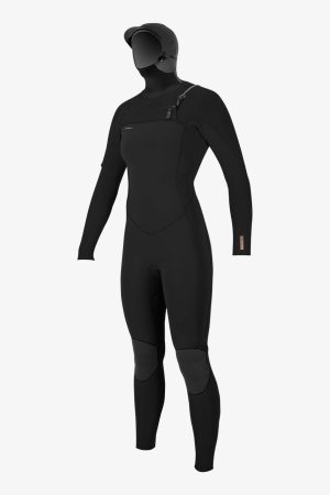 Women's Hyperfreak 5/4mm+ Chest Zip Full Wetsuit W/ Hood