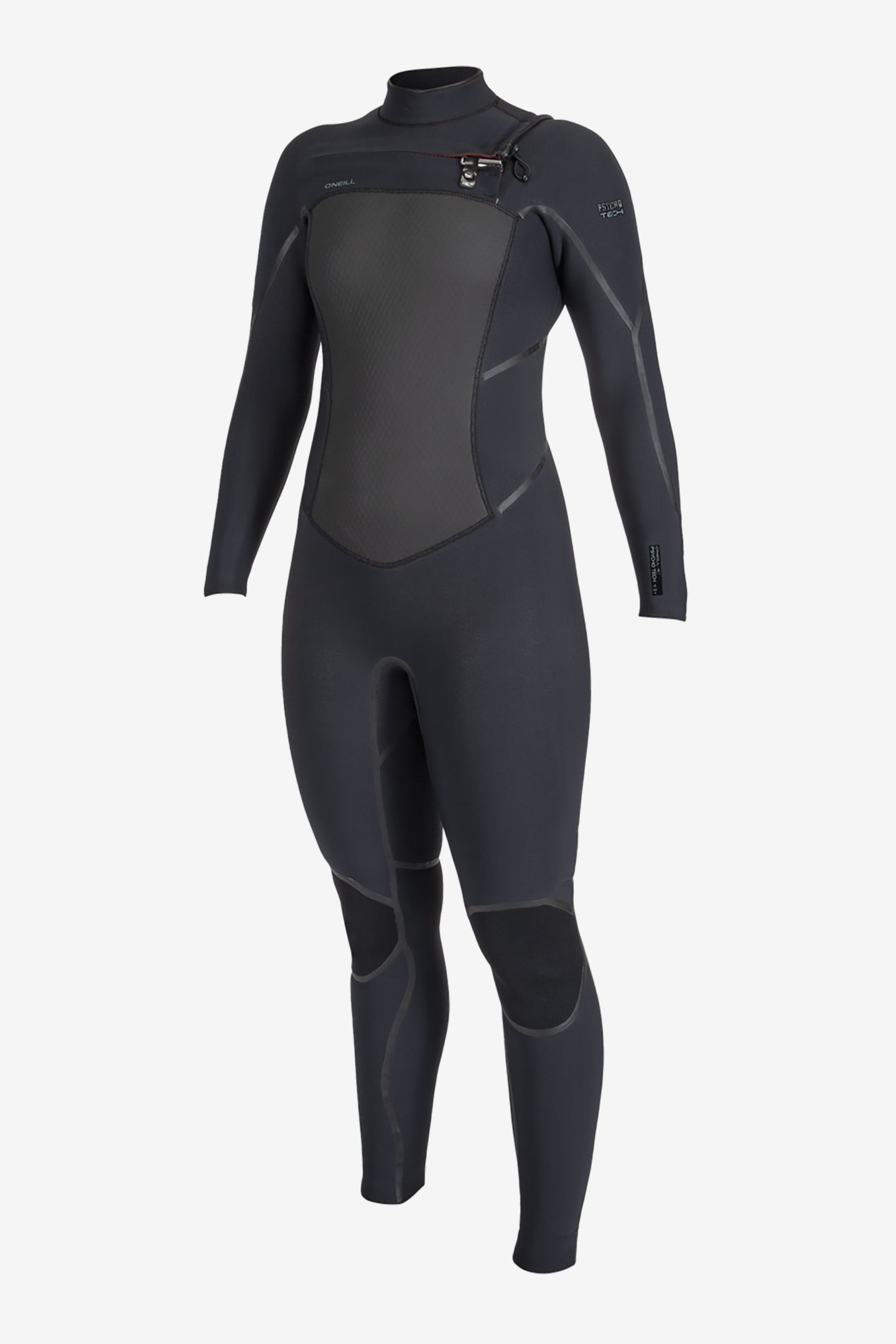 Women's Psycho Tech 4/3mm+ Chest Zip Full Wetsuit