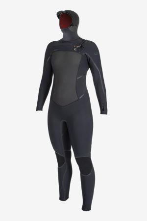 Women's Psycho Tech 5/4mm+ Chest Zip Full Wetsuit W/ Hood