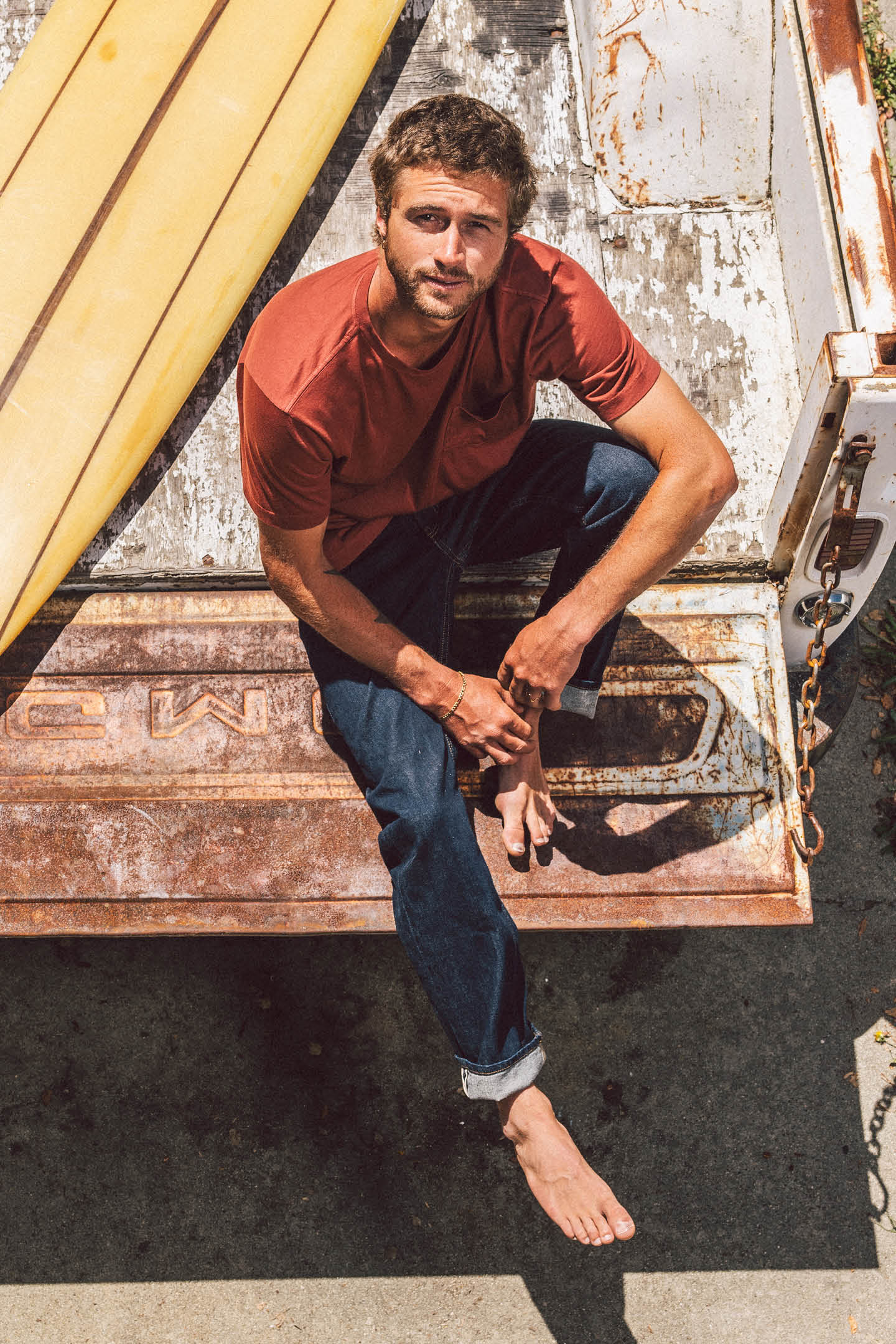 East Cliff Junction Straight Denim Pants - Image 3
