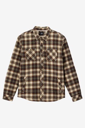 Redmond Flannel High Pile Lined Jacket