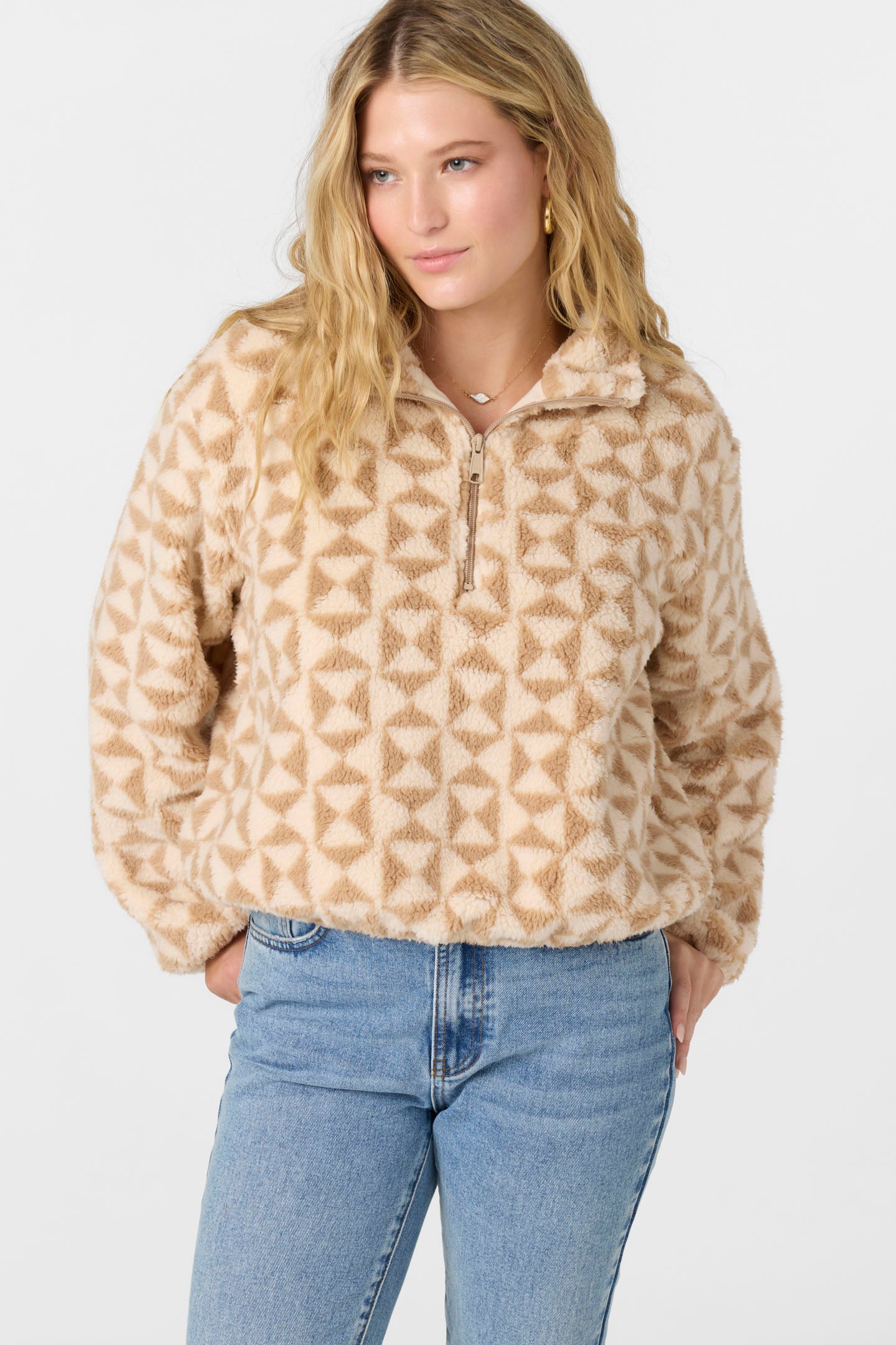 Kacey High Pile Fleece Pullover - Image 2