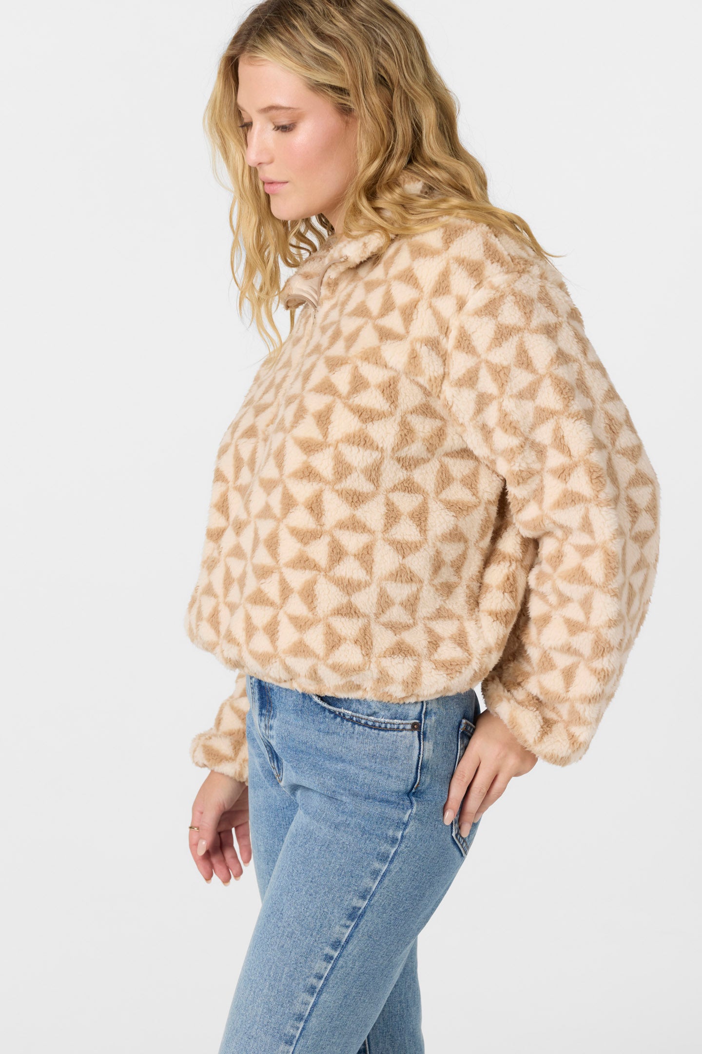Kacey High Pile Fleece Pullover - Image 7