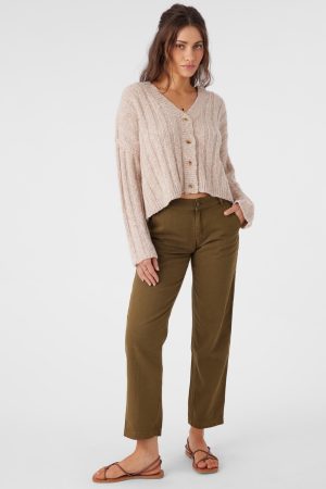 Kree Cotton Twill Utility Pants