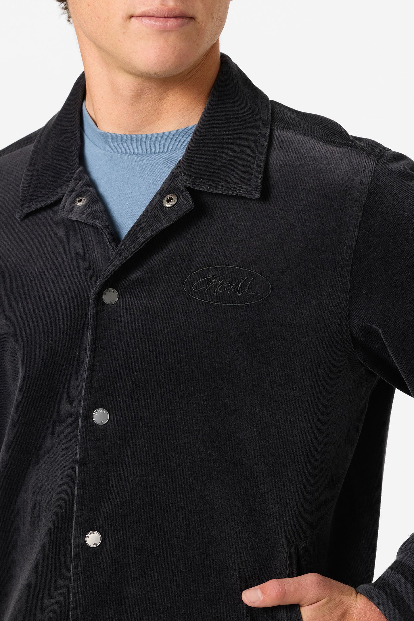 Cowell Cord Bomber Varsity Jacket - Image 4
