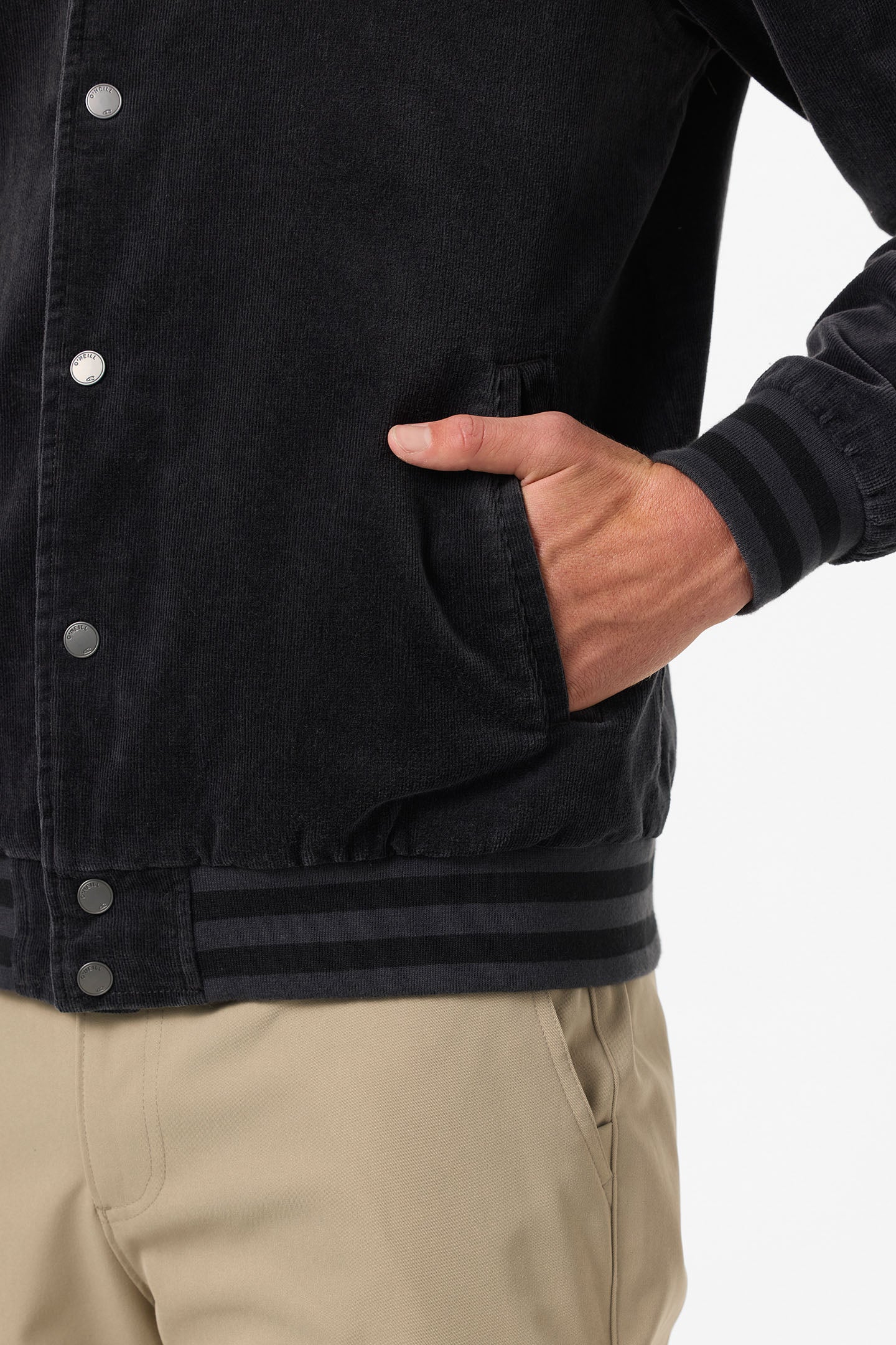 Cowell Cord Bomber Varsity Jacket - Image 6