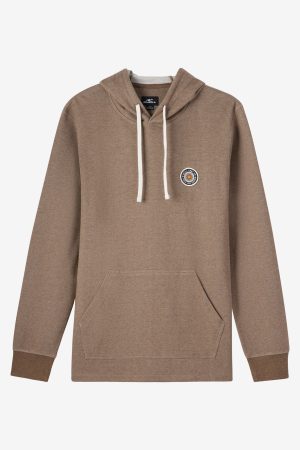 Cantina Hooded Textured Knit Long Sleeve Pullover