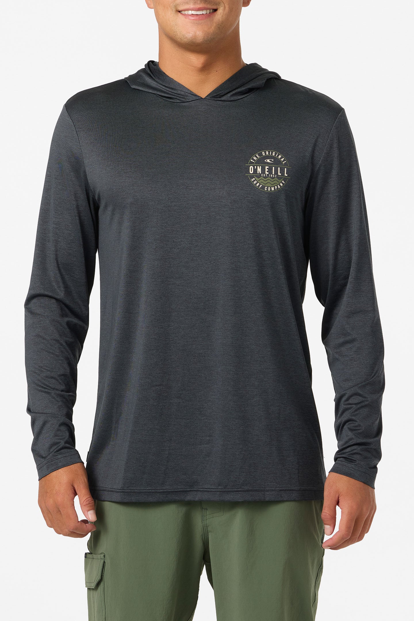 TRVLR UPF Hooded Blaze Long Sleeve Pullover - Image 2