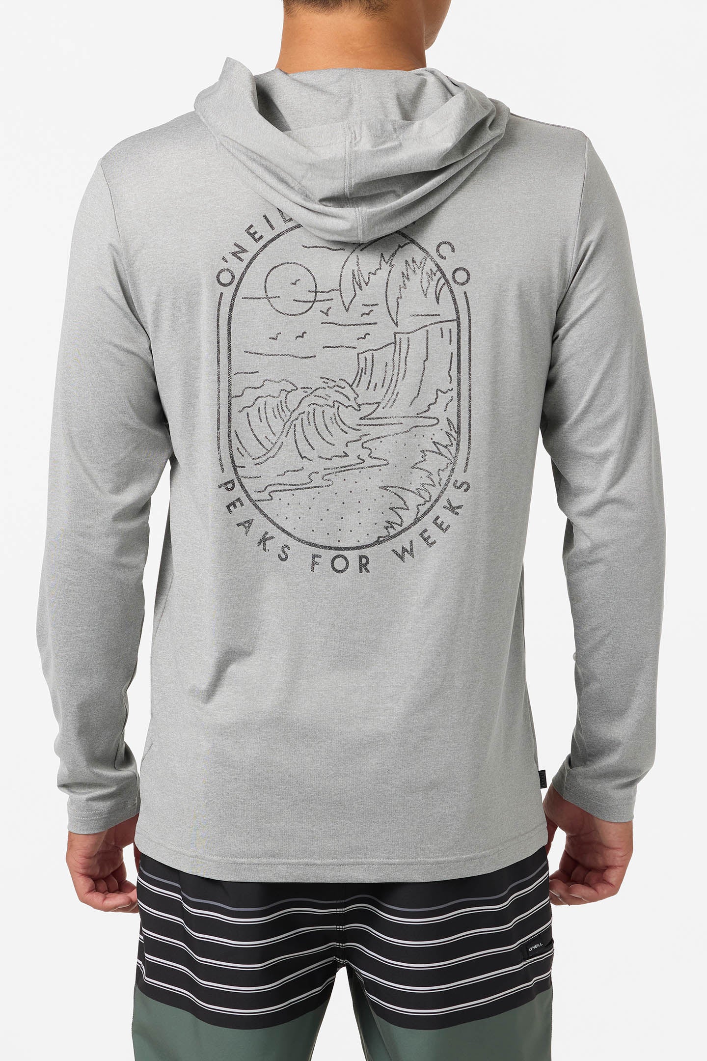 TRVLR UPF Hooded Cliffs Long Sleeve Pullover - Image 5