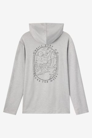 TRVLR UPF Hooded Cliffs Long Sleeve Pullover