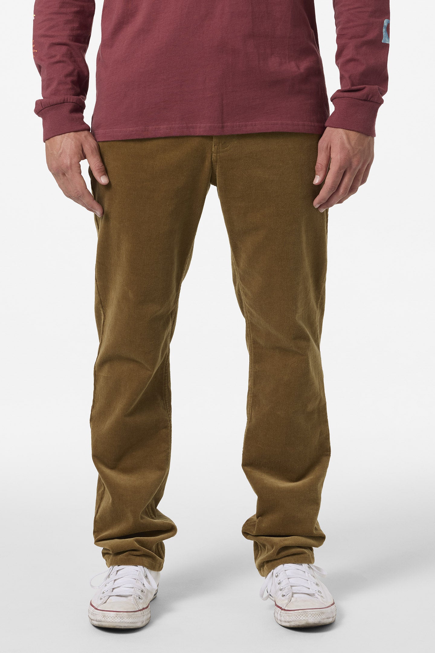 National 5 Pocket Standard Fit Cord Pants - Image 2