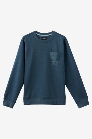 Bavaro Blocked Crew Neck Fleece