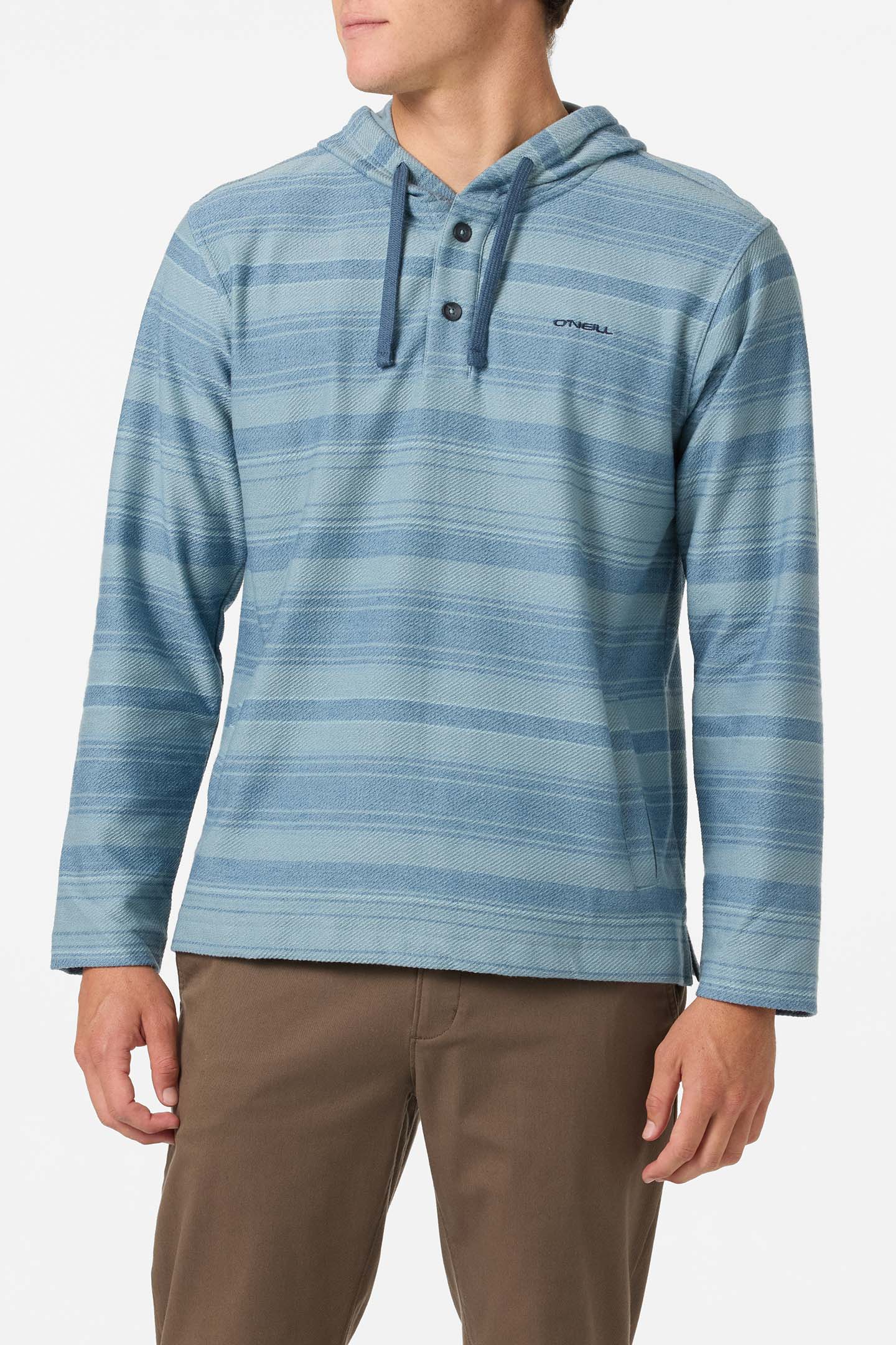 Bavaro Stripe Poncho Pullover Fleece - Image 2