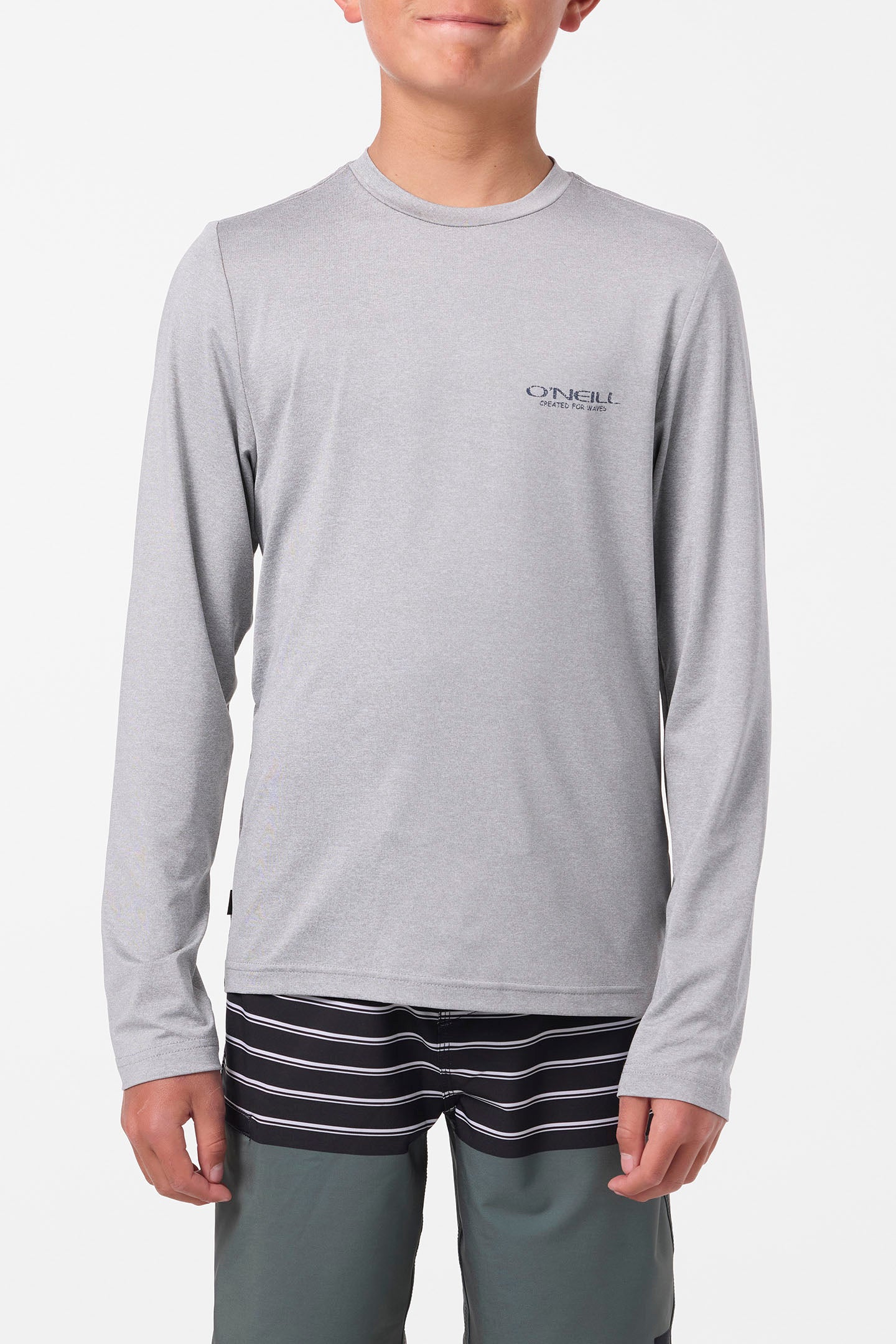 Boy's TRVLR UPF Stacked Long Sleeve Pullover - Image 2