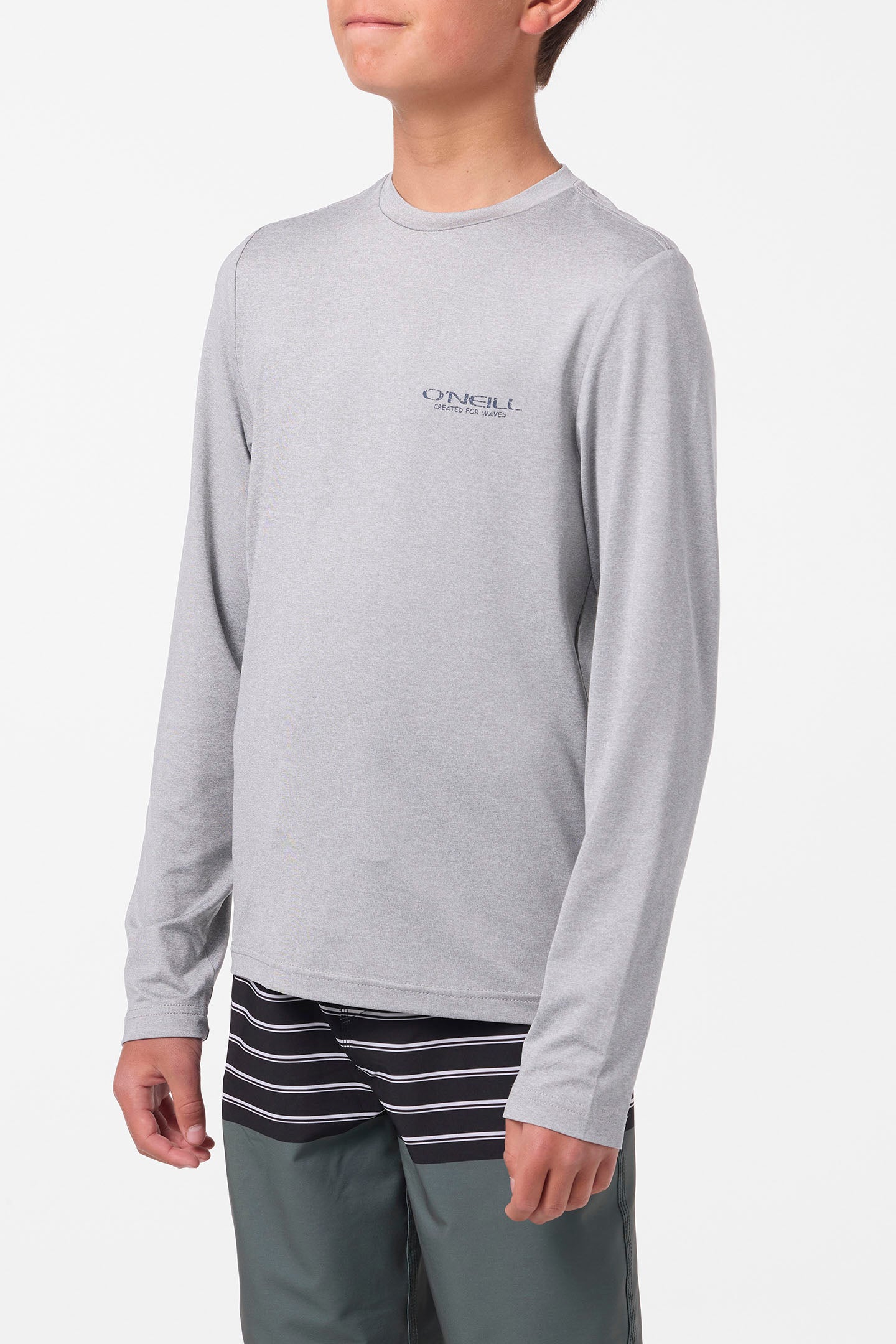 Boy's TRVLR UPF Stacked Long Sleeve Pullover - Image 3