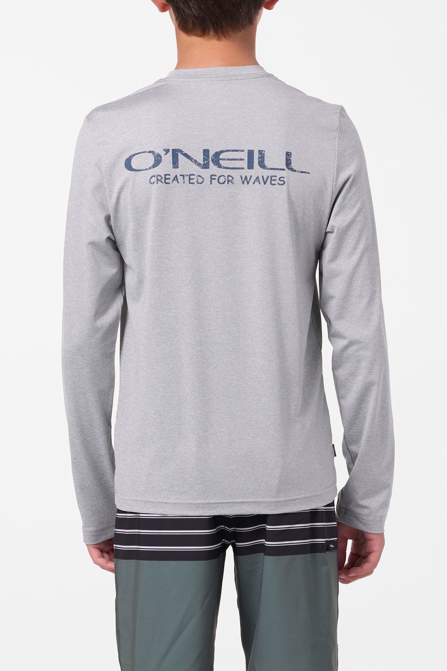 Boy's TRVLR UPF Stacked Long Sleeve Pullover - Image 4