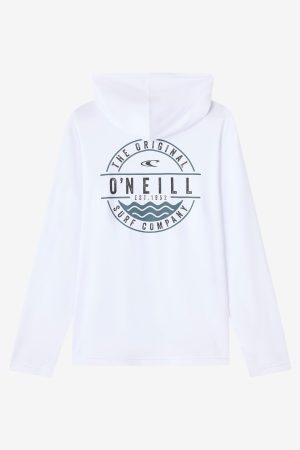 Boy's TRVLR UPF Hooded Blaze Long Sleeve Pullover