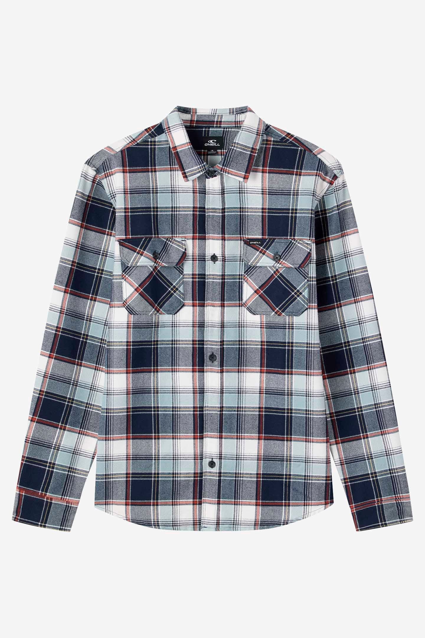 Boy's Winslow Plaid Flannel Long Sleeve Shirt