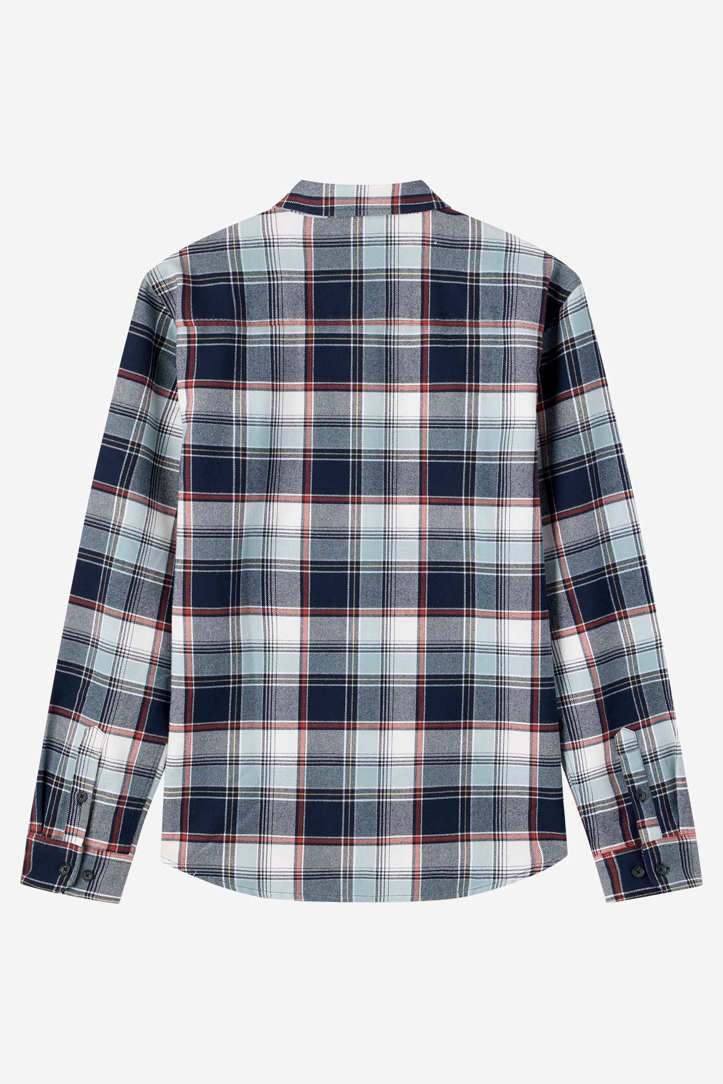 Boy's Winslow Plaid Flannel Long Sleeve Shirt - Image 2