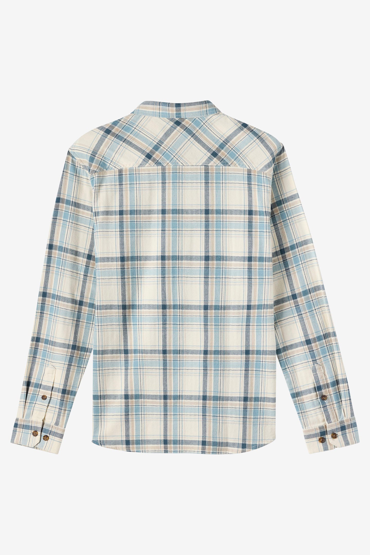 Boy's Redmond Plaid Flannel Long Sleeve Shirt - Image 6