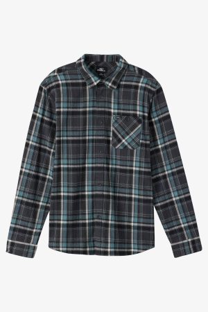 Boy's Redmond Plaid Flannel Long Sleeve Shirt