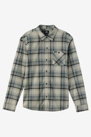 Boy's Redmond Plaid Flannel Long Sleeve Shirt