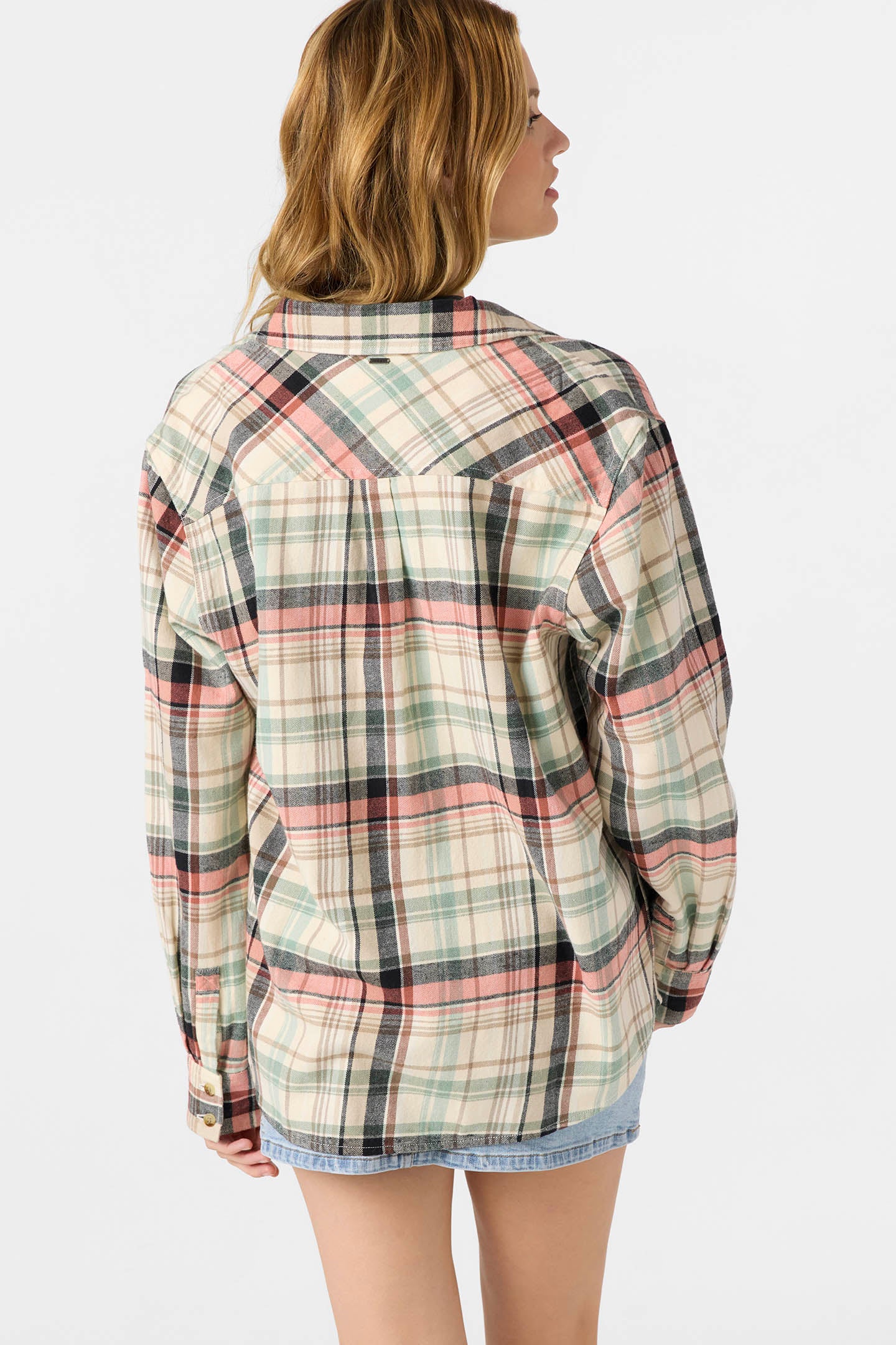 Logan Flannel Long Sleeve Top - Image 2
