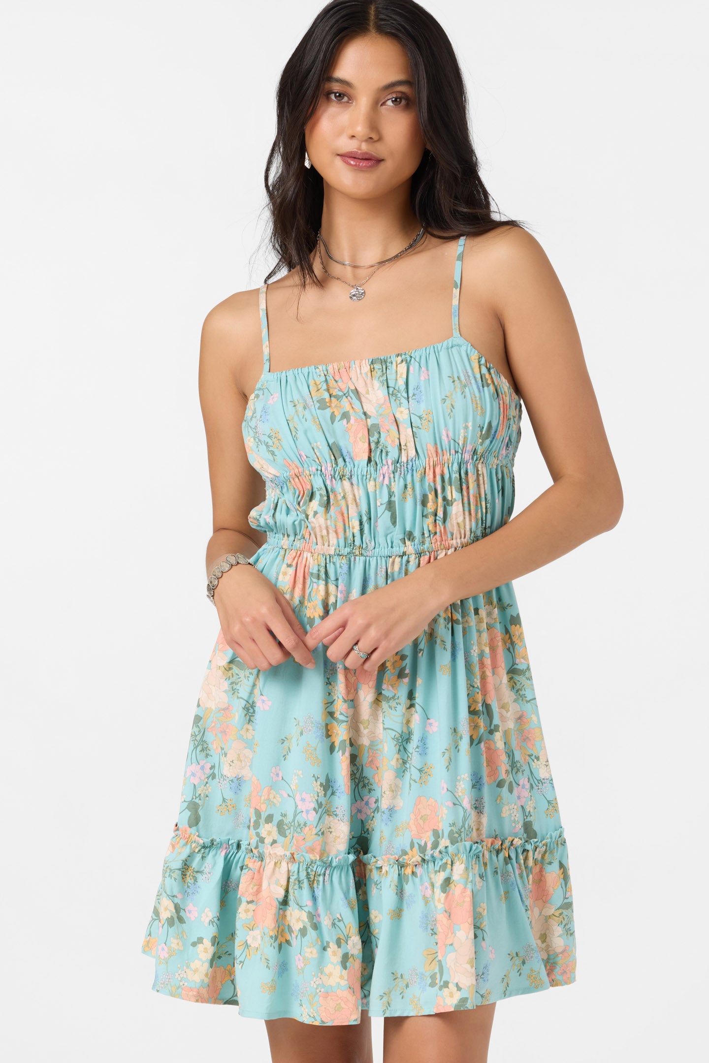 Kaila Floral Short Dress - Image 6