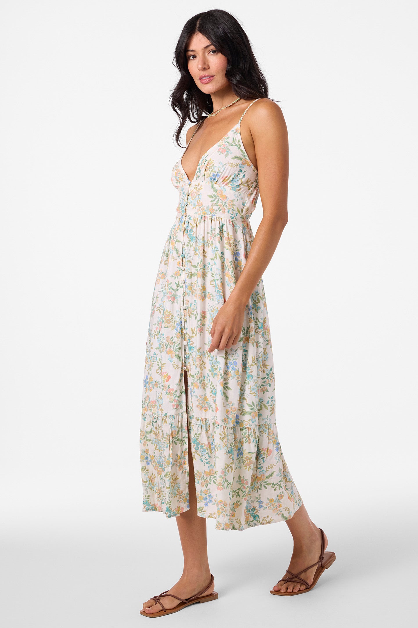 Pilar Nayomi Floral Midi Dress - Image 5