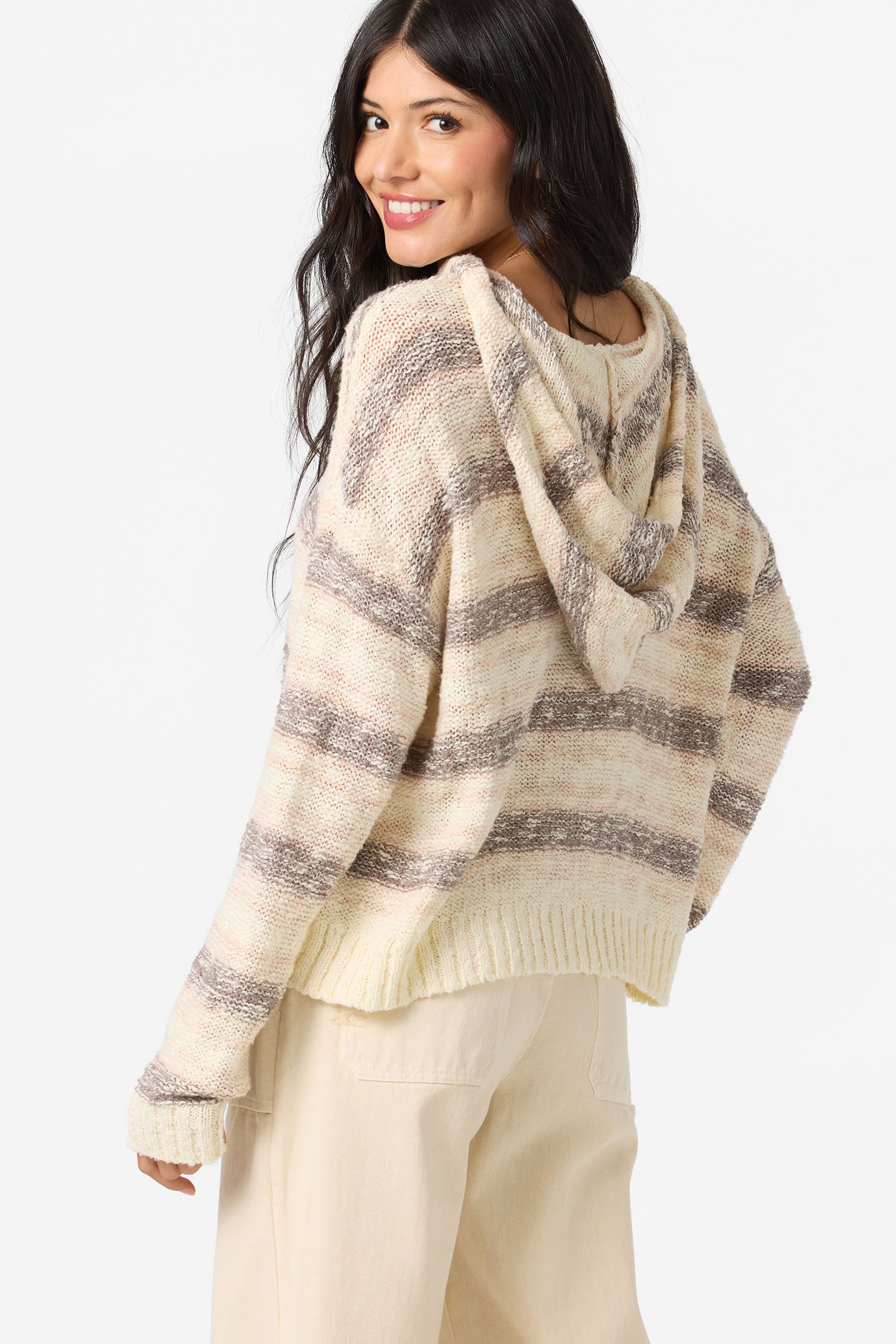 Jayne Stripe Long Sleeve Sweater - Image 2