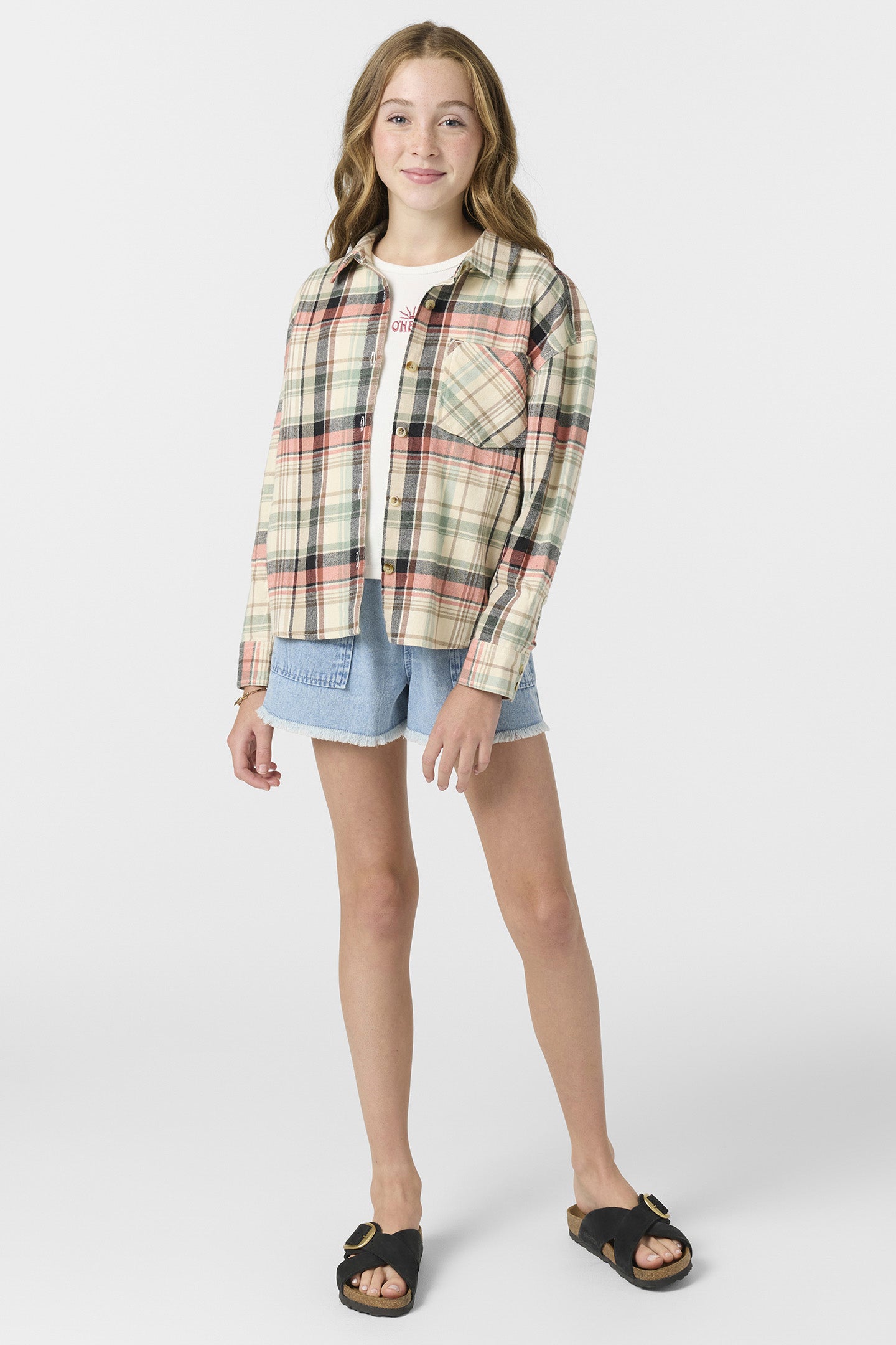Girl's Leslye Long Sleeve Top - Image 3