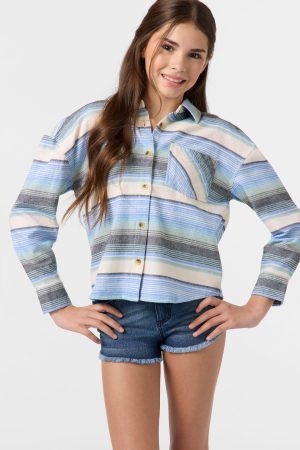 Girl's Leslye Long Sleeve Top