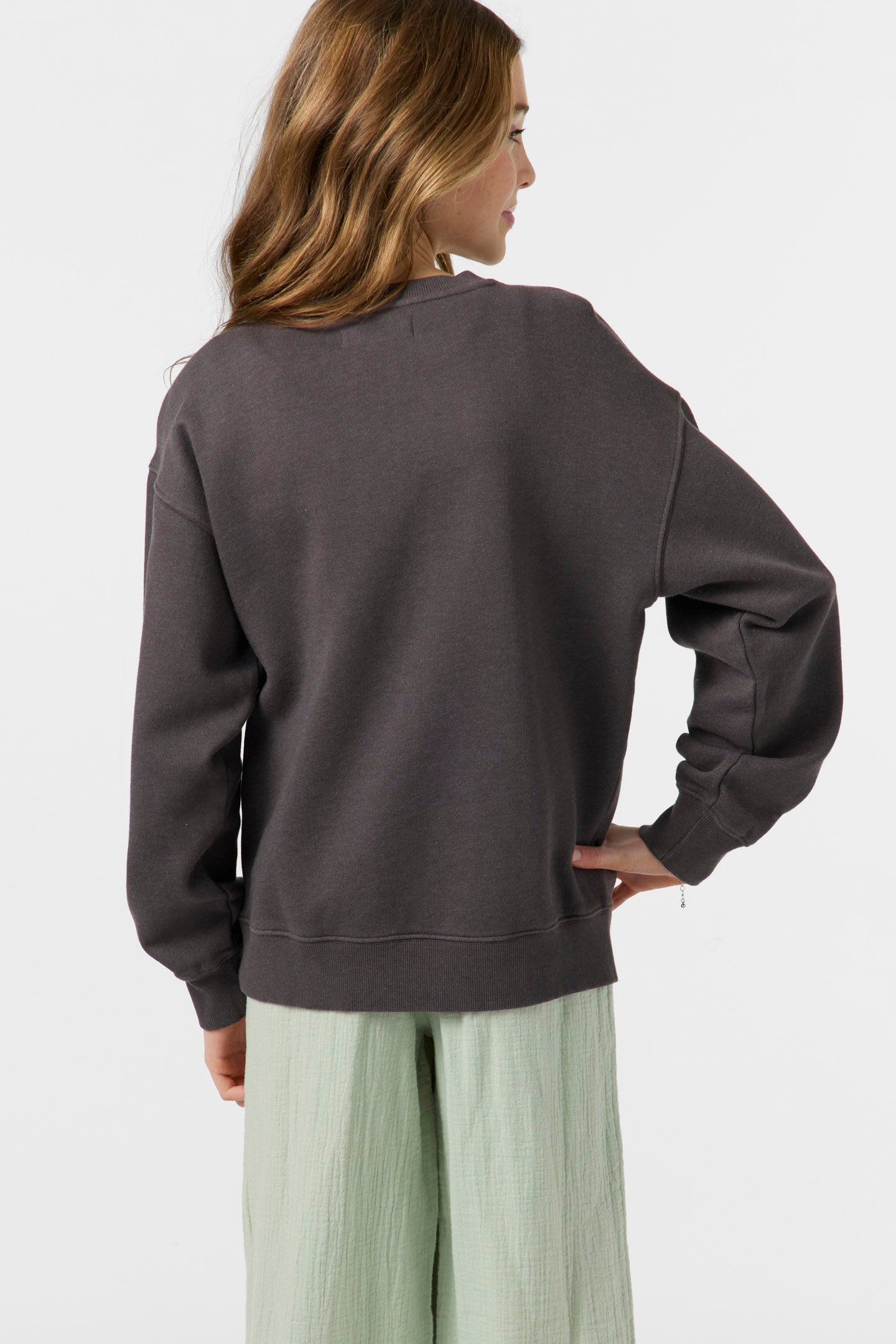 Girl's Skylar Crew Neck Fleece - Image 2