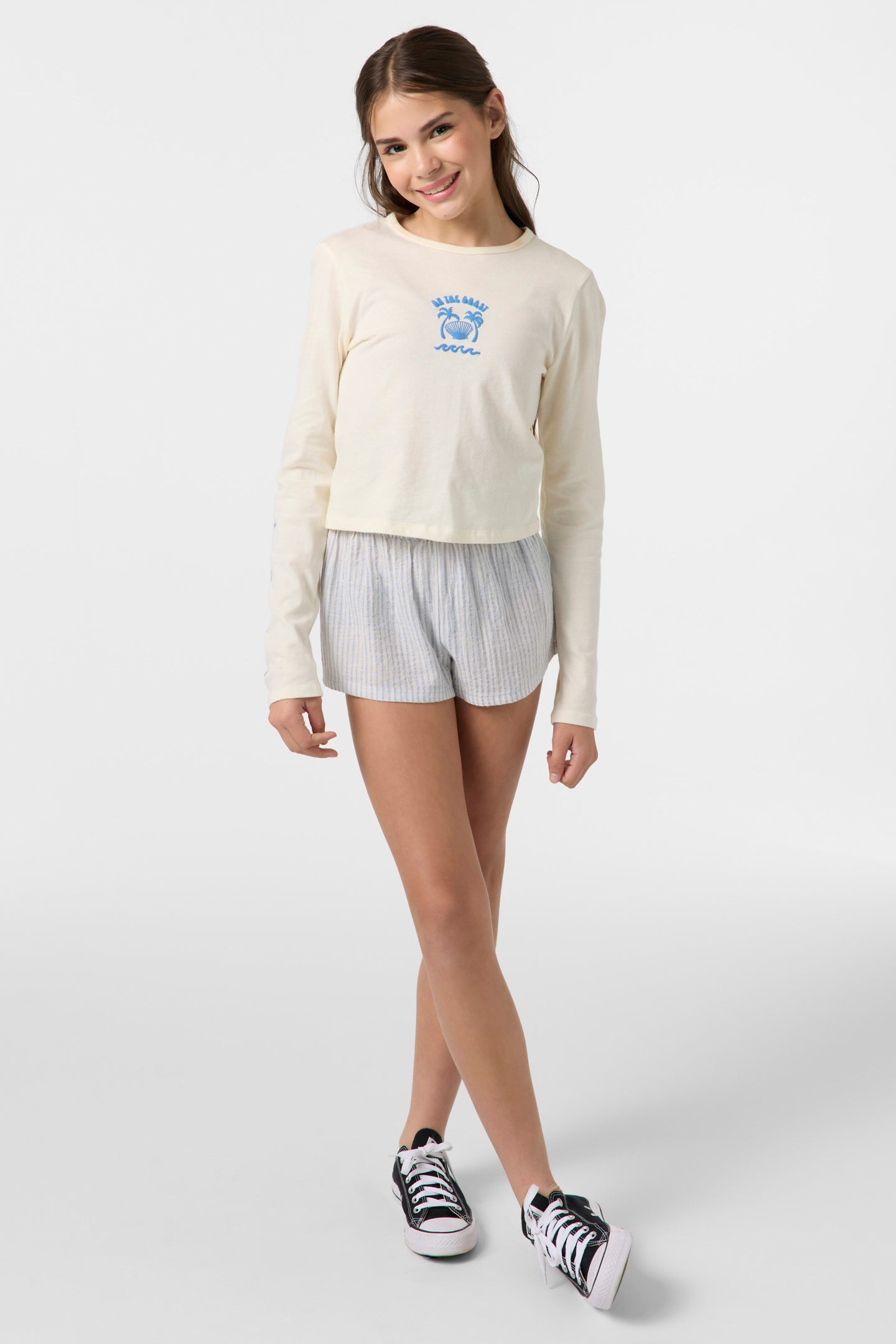 Girl's Shelly Long Sleeve Tee - Image 3