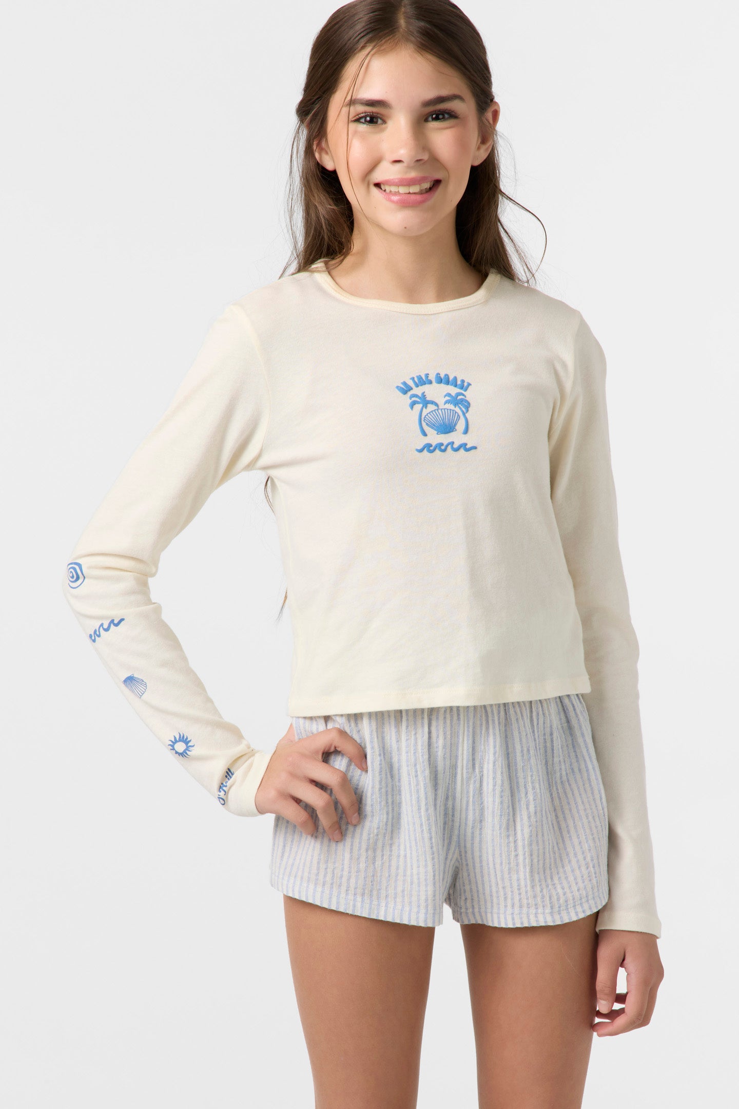 Girl's Shelly Long Sleeve Tee - Image 4