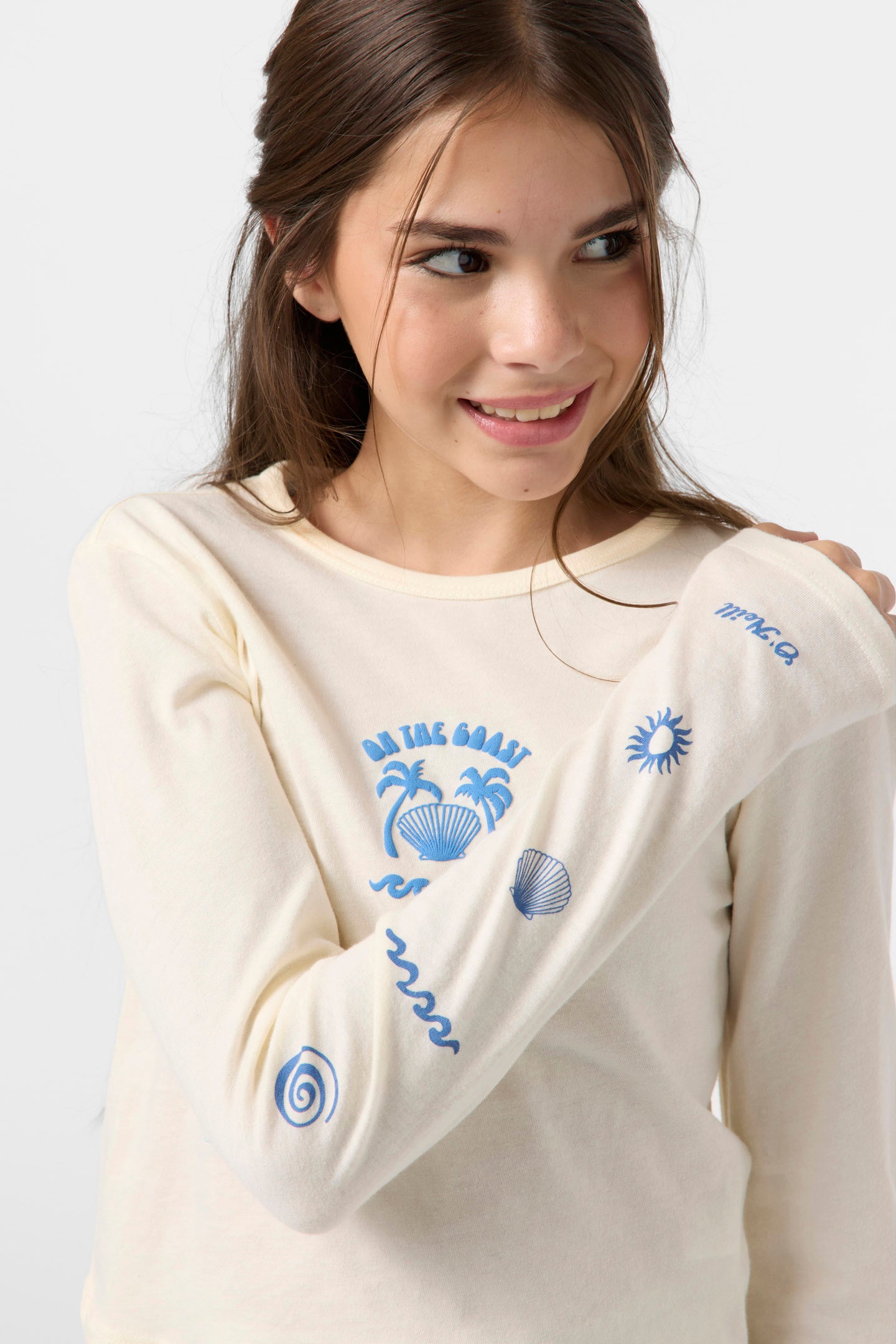 Girl's Shelly Long Sleeve Tee - Image 5