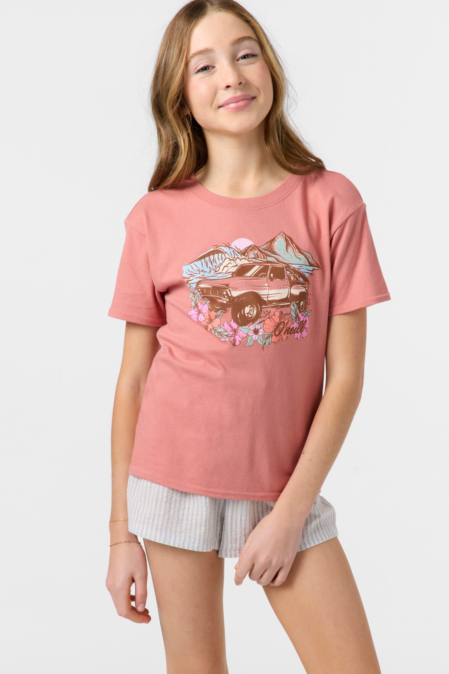Girl's Sunset Crossing Tee - Image 4