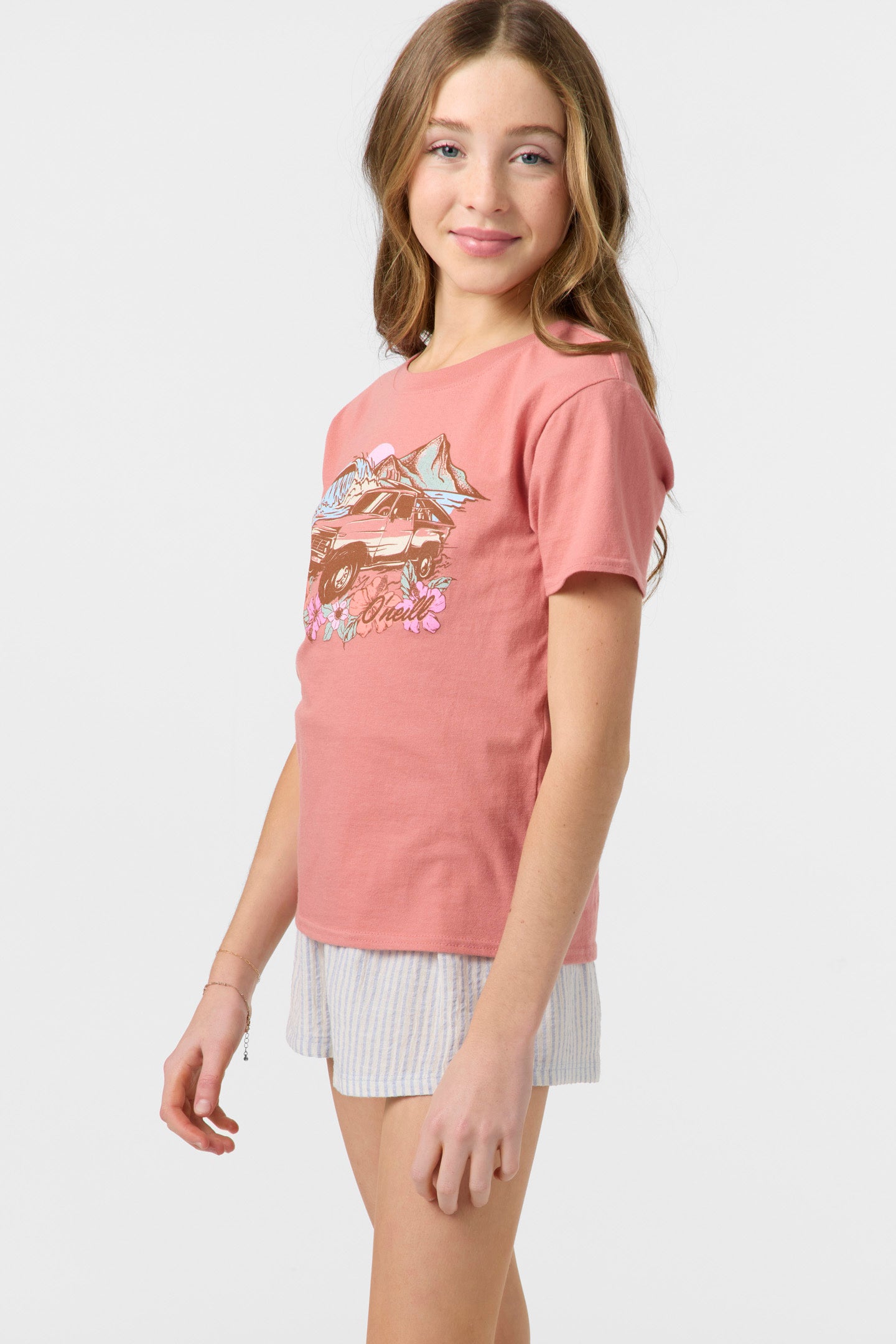 Girl's Sunset Crossing Tee - Image 5
