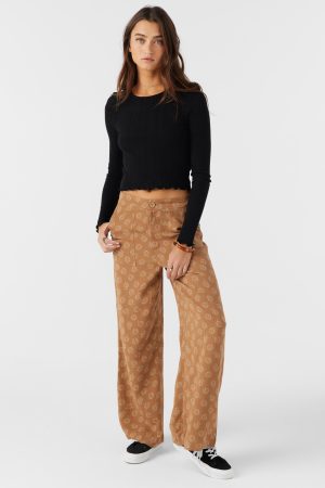 Rylan Valley Floral Beach Pants