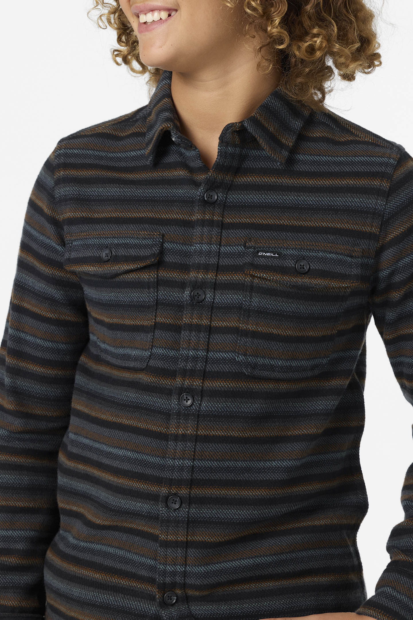 Boy's Richmond Flannel Long Sleeve Shirt - Image 3