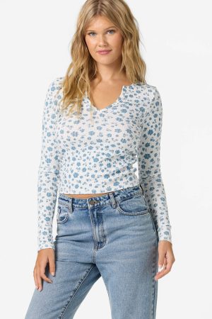 Gaia Primrose Long Sleeve Top