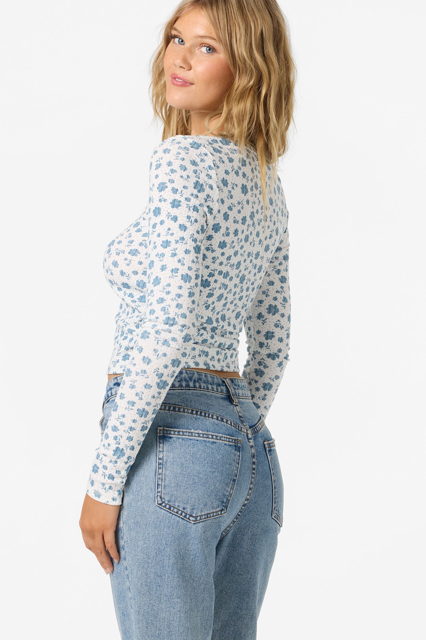 Gaia Primrose Long Sleeve Top - Image 2