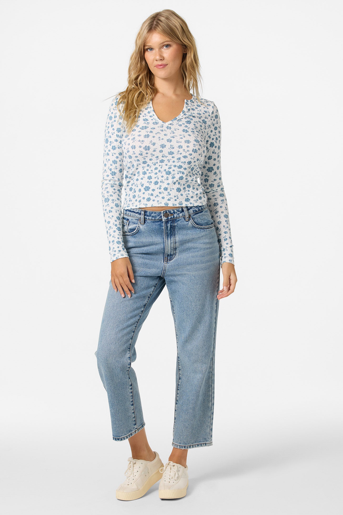 Gaia Primrose Long Sleeve Top - Image 6