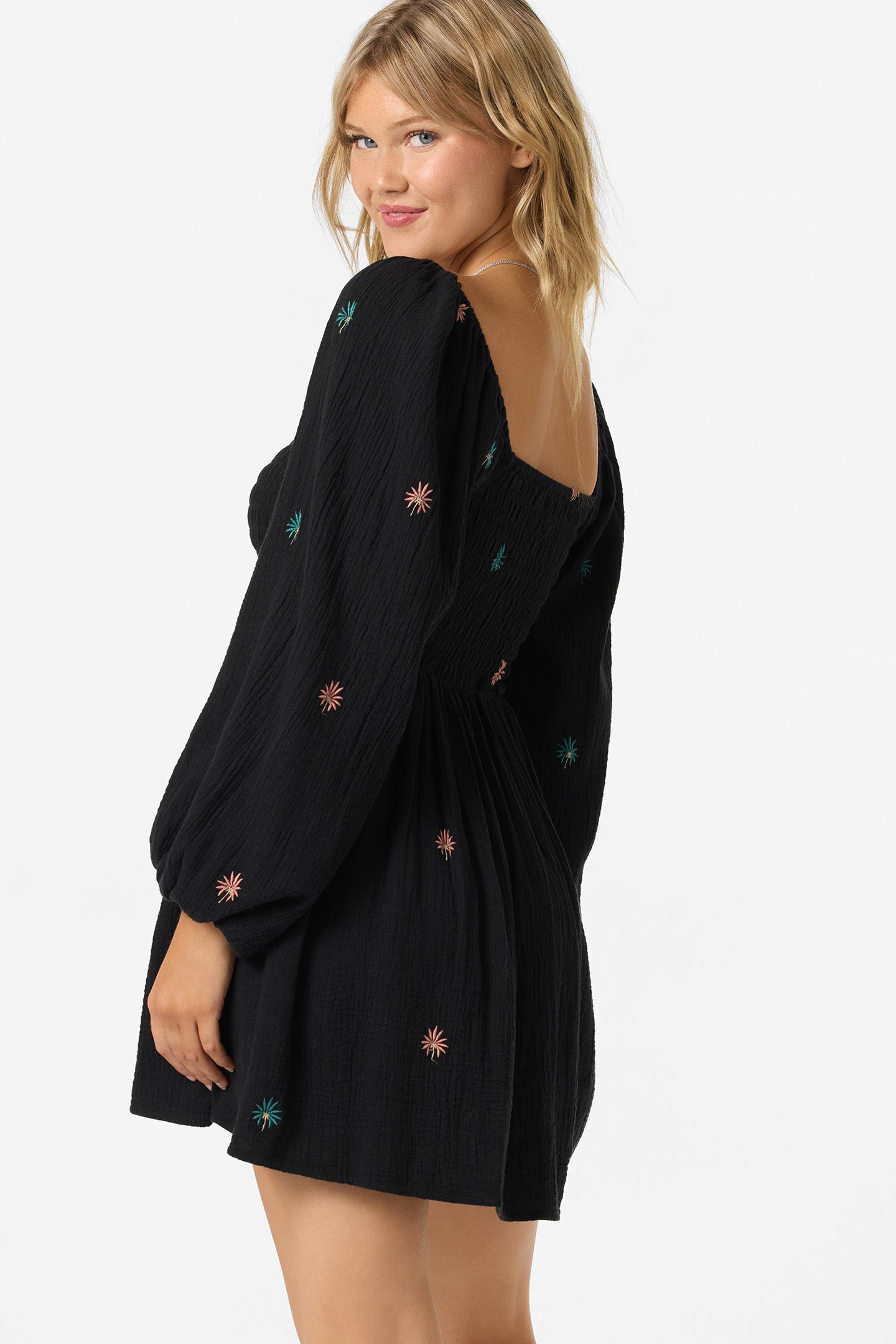 Gracyn Palm Short Dress - Image 2