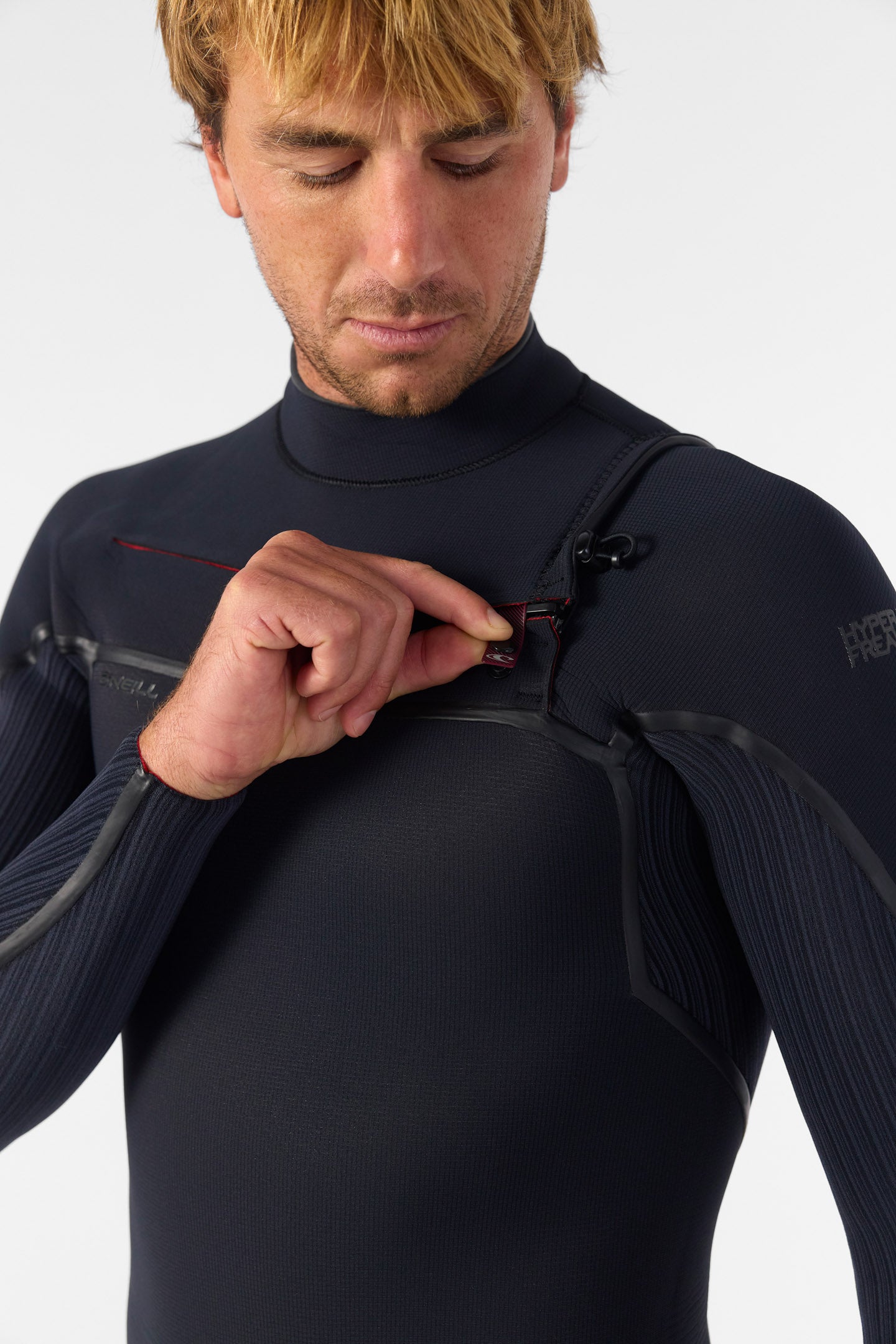 Hyperfreak Fire 3/2mm+ Chest Zip Full Wetsuit - Image 7