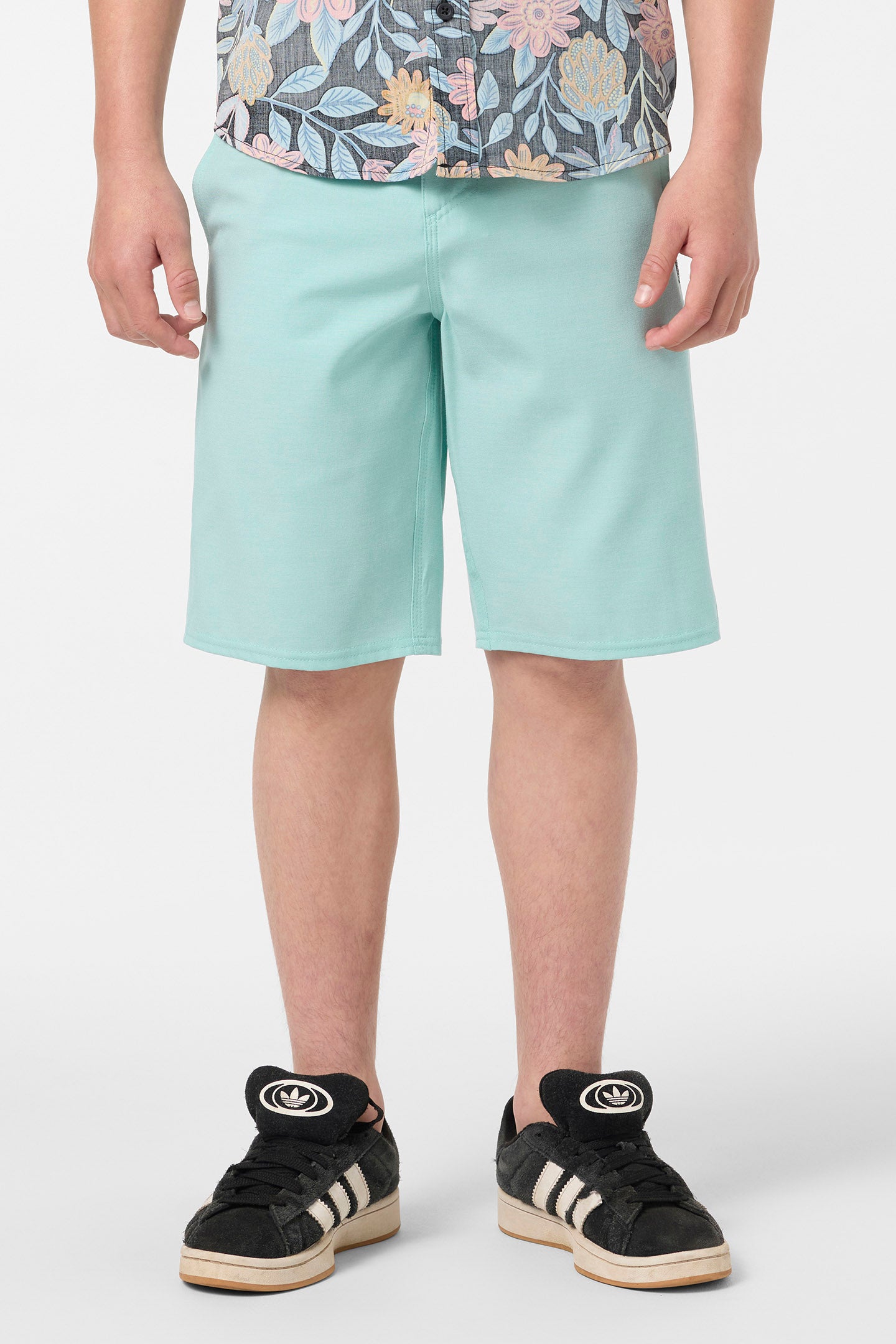 Boy's Reserve Light Check 18 Hybrid Shorts - Image 2