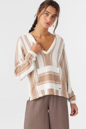 Catamaran V-Neck Hooded Sweater